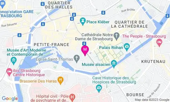 Localisation Brasserie Le Vintage