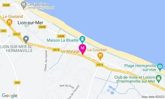 Localisation Restaurant  Le Malaga