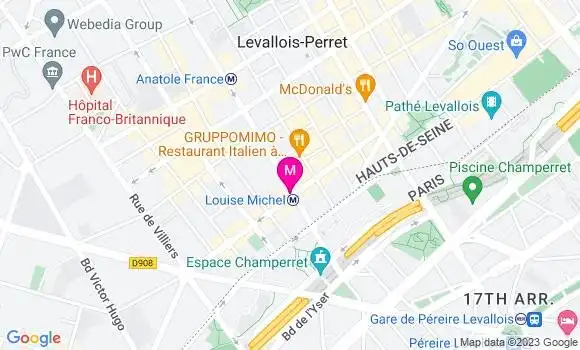 Localisation Brasserie Le Soleil