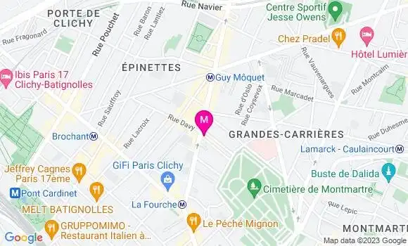 Localisation Restaurant Bar Le Barklay