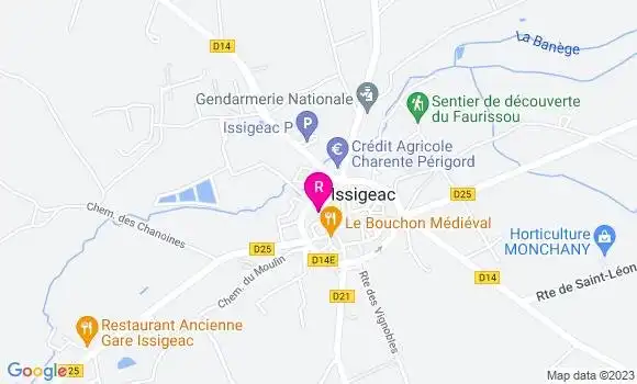 Localisation Restaurant  Le Doyenné