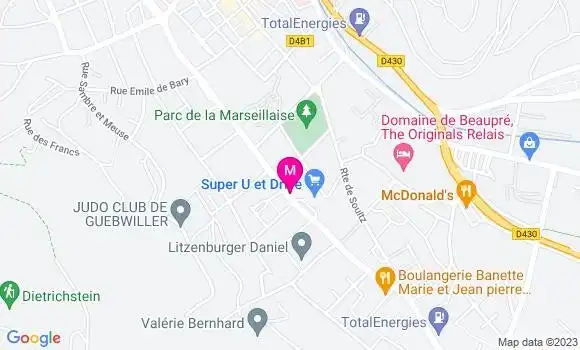 Localisation Restaurant Grill Coq