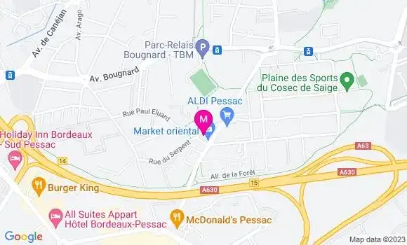 Localisation Pizzeria Mc Food Pizza