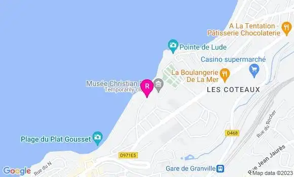 Localisation Restaurant  La Bonne Aventure