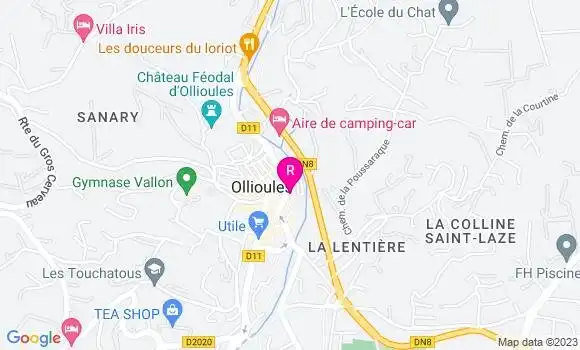 Localisation Restaurant Bar L