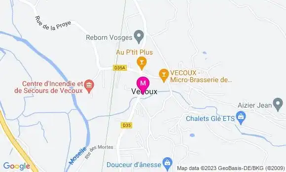 Localisation Restaurant  Fabrice Durain