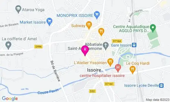 Localisation Restaurant  La Touche Finale