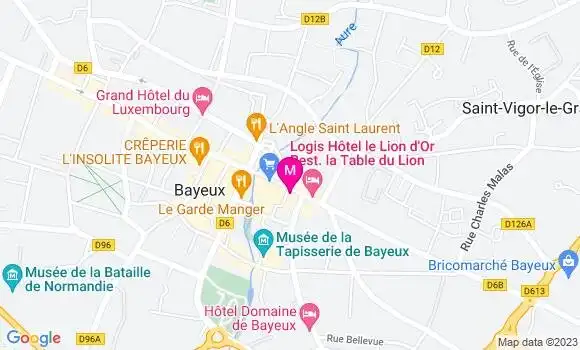 Localisation Restaurant  La Normande