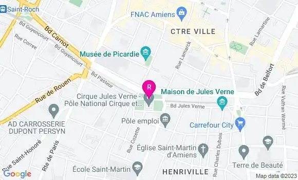 Localisation Restaurant  La Coupole