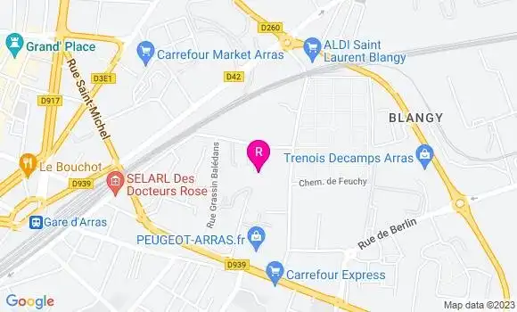 Localisation Restaurant  Au Bureau