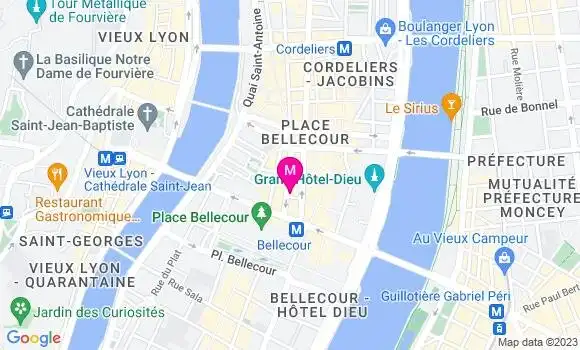 Localisation Restaurant  Le Comptoir Cecil