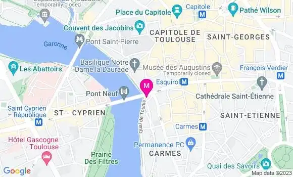 Localisation Restaurant  Les Galopins