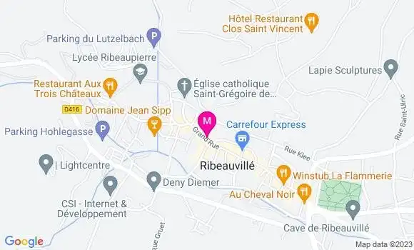Localisation Restaurant  Au Passage de la Tour