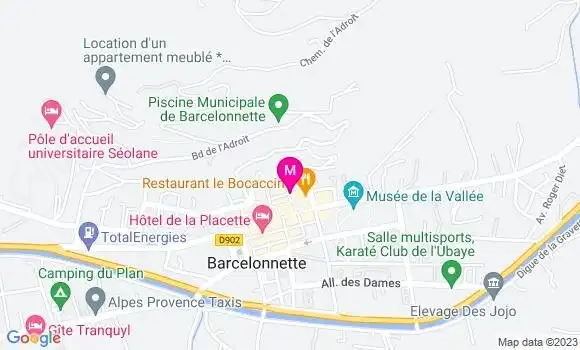 Localisation Restaurant  L