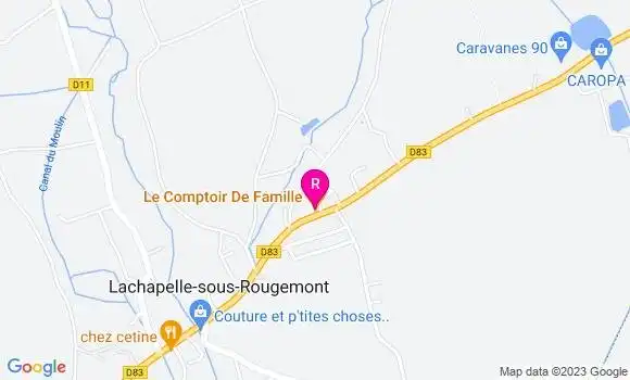 Localisation Restaurant  Le Comptoir de Famille