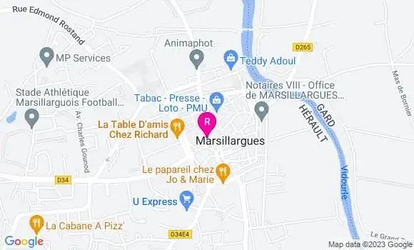 Localisation Restaurant  Le Café Français