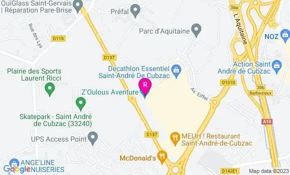 Localisation Restaurant  La Boucherie