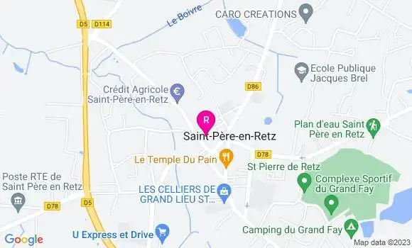 Localisation Restaurant  Au Petit Marché
