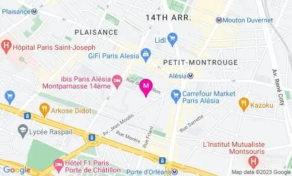 Localisation Restaurant  Sharmi