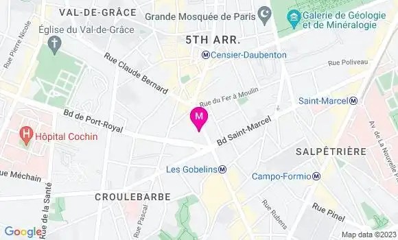 Localisation Restaurant  Sersaf
