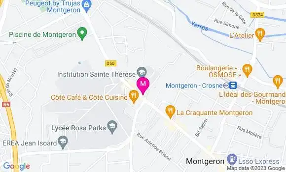 Localisation Restaurant Marocain Le Comptoir