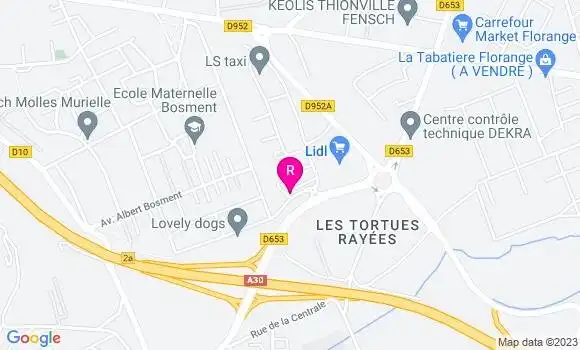 Localisation Restaurant Italien Le Montebello