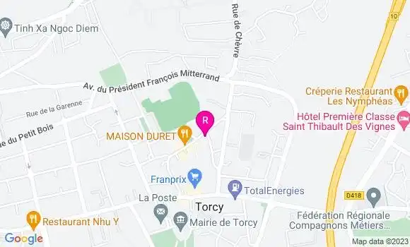 Localisation Restaurant  L