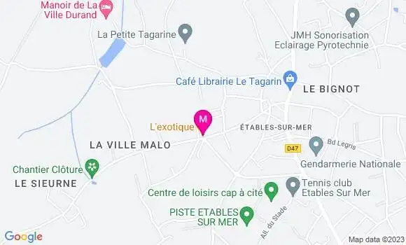 Localisation Restaurant  L