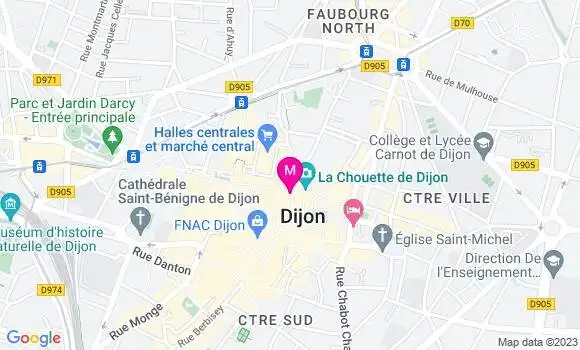 Localisation Crêperie La Licorne