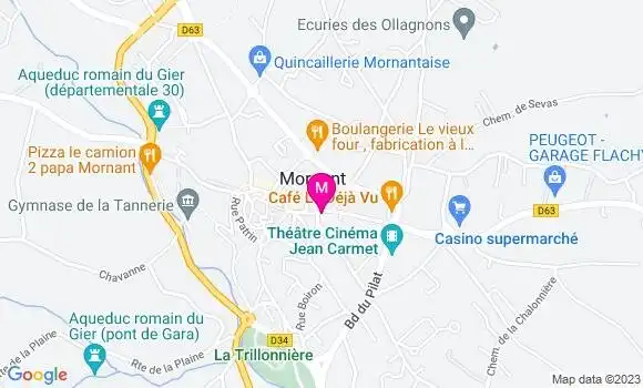 Localisation Pizzeria Mc Pizza