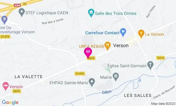 Localisation Restaurant  L