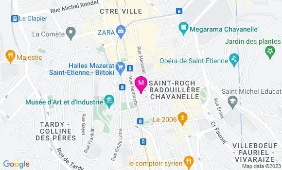 Localisation Restaurant Chinois One Wok