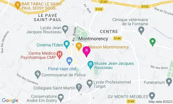 Localisation Restaurant  Au 2 saint