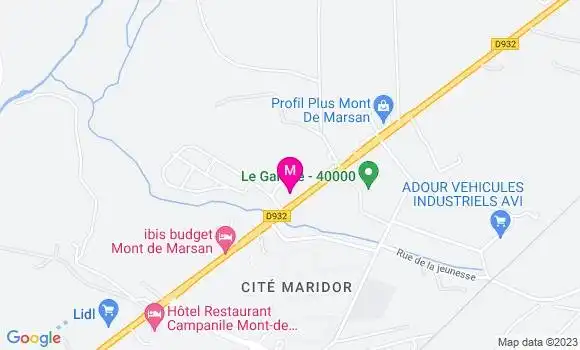 Localisation Restaurant Japonais Sakura