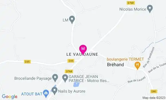 Localisation Restaurant  Le Veau Jaune