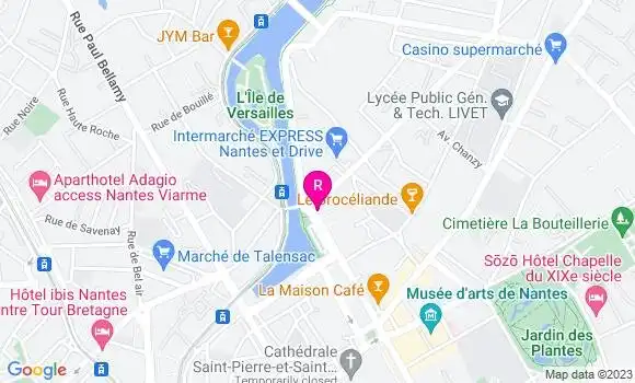 Localisation Restaurant  Chez Maurice