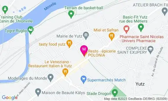 Localisation Restaurant  Resto Epicerie Polonia