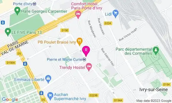 Localisation Restaurant  Copacabana