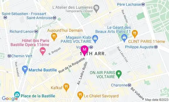 Localisation Restaurant  L