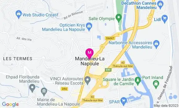 Localisation Le Bistrot