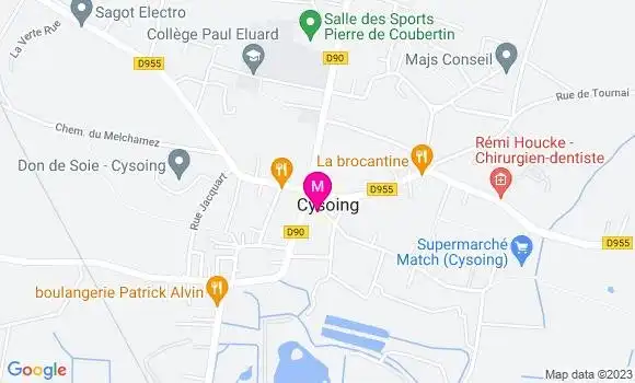 Localisation Restaurant  La P