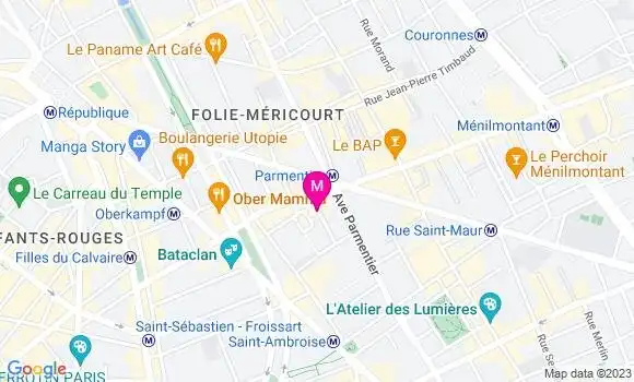 Localisation Restaurant  Aussie