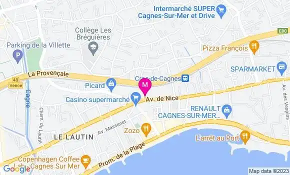 Localisation Restaurant  La Belle Histoire