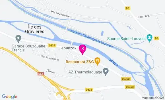Localisation Asiatique Restaurant Z et G