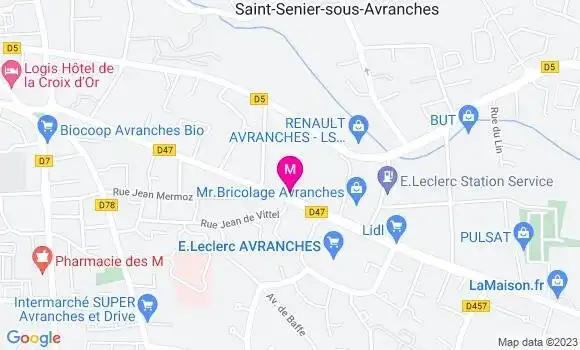 Localisation Restaurant  5ème Avenue