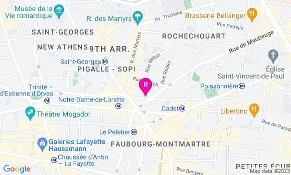 Localisation Restaurant Chinois Xi