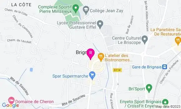 Localisation Restaurant  L