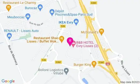 Localisation Restaurant Asiatique Shao