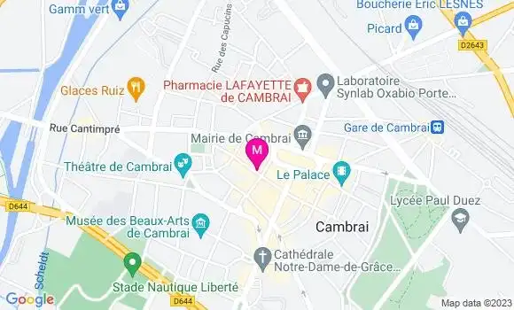 Localisation Le Pub Saint Martin