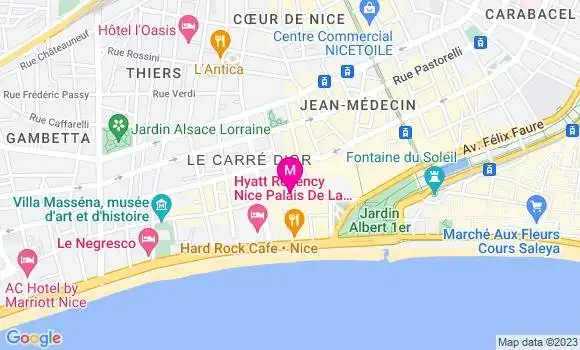 Localisation Restaurant  Le Grand Café de France
